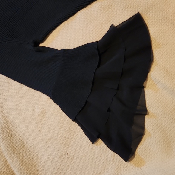 Design story womens black sweater medium - Picture 4 of 11